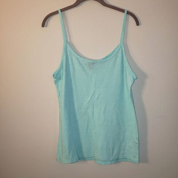 PATAGONIA CYAN BLUE STRAP TANK TOP CAMI SIZE MEDIUM - Picture 1 of 4